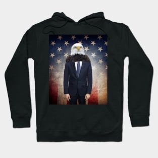 THE AMERICAN BALD EAGLE MAN Hoodie